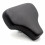 Selle MBK 51 41 Noire Mobylette Motob&eacute;cane type origine &agrave; ressort Compl&egrave;te (Simili Cuir) (Pouf)