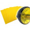Sticker de pour Optique de phare Ancien Jaune transparent haute r&eacute;sistance 250 250 mm