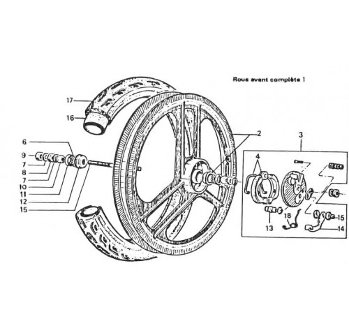 ROUE AVANT