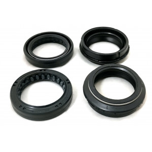 Kit Cache Poussi&egrave;re + Joint Spi Fourche Paioli &Oslash; 30mm - MBK 51 CF (X2)