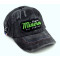 Casquette Marque Minerva Lubrifiant Vintage Grise Jean Brodée