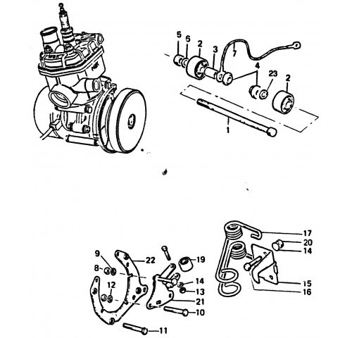FIXATION MOTEUR