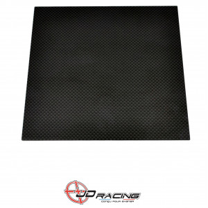 Feuille Clapet Carbone JDR Hi-Tech 0.45mm Racing Tressage &agrave; 90&deg; (100x100mm)