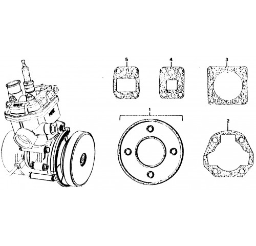  MOTEUR COMPLET JOINTS