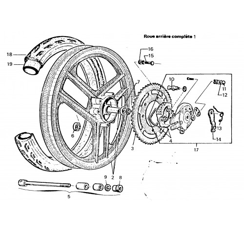 ROUE ARRIERE