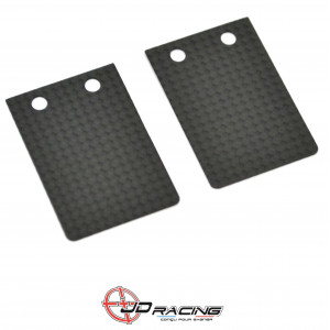 Lamelle de Clapet JDR 70212 MBK 51 G2 Comp&eacute;titon 0.35mm &agrave; 45&deg; Carbone (La Paire)