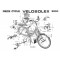 Affiche Nomenclature Partie Moteur Solex VeloSoleX 3800 - éclaté pièces détachées 400x300mm